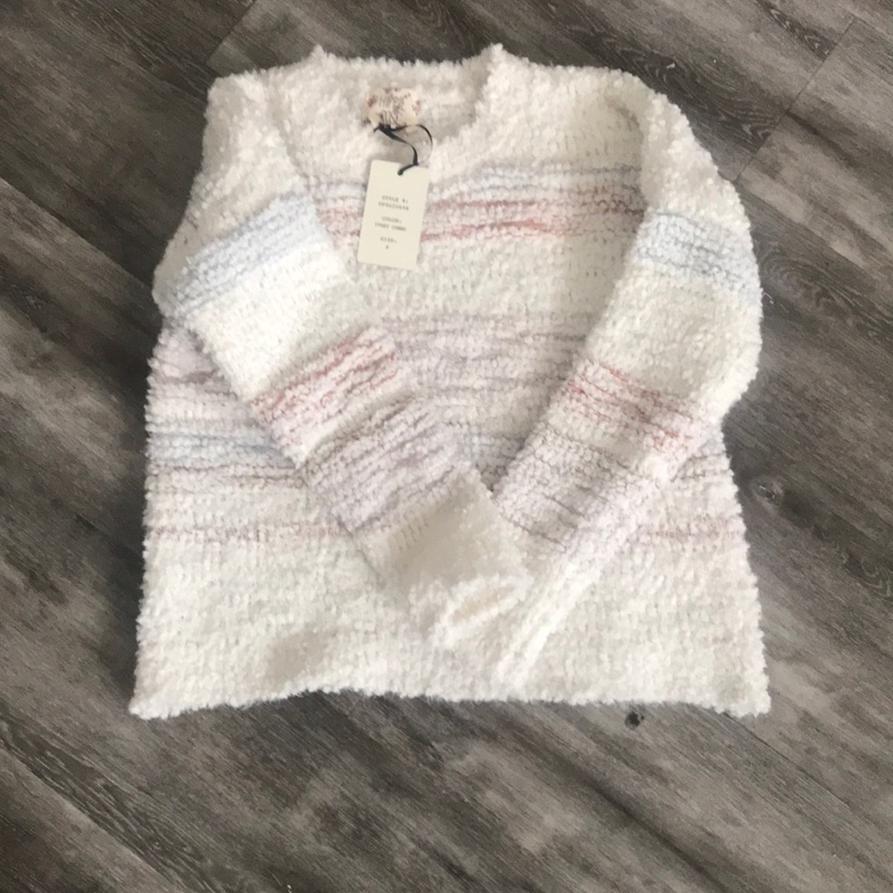 NEVER WORN. Warm multi colored Sweater